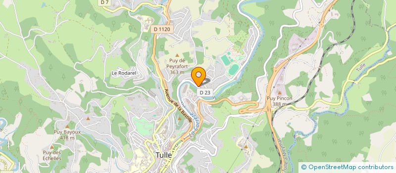 localisation de l'entreprise MONSIEUR DIOKE SISSOKO  TULLE