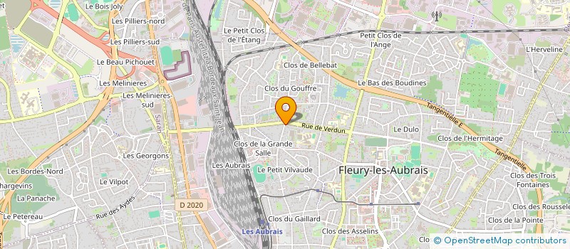 localisation de l'entreprise MONSIEUR DIOLENO DE SOUZA ROSA à FLEURY-LES-AUBRAIS