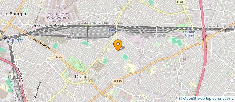 localisation de l'entreprise MONSIEUR DIONES DA COSTA SILVA à DRANCY