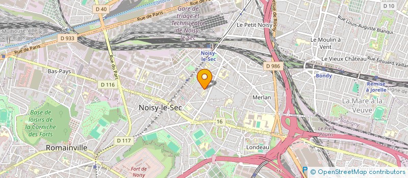 localisation de l'entreprise MONSIEUR DIONGOUA MENDY  NOISY-LE-SEC