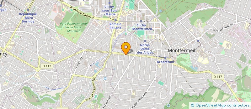 localisation de l'entreprise MONSIEUR DIONIS FILIPOV  MONTFERMEIL