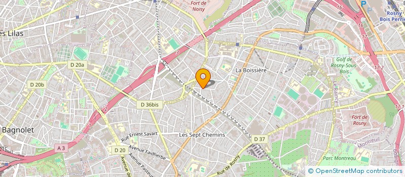 localisation de l'entreprise MONSIEUR DIONISIE BOSTAN à MONTREUIL