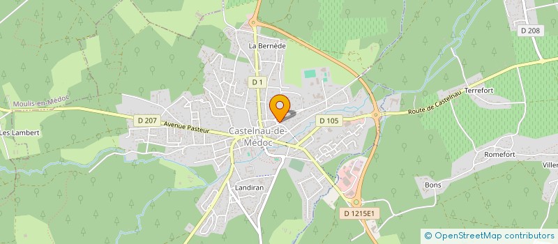 localisation de l'entreprise MONSIEUR DIONISIO HENRIQUE CARVALHO  CASTELNAU-DE-MEDOC