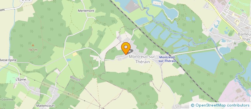 localisation de l'entreprise MONSIEUR DIONISIO SANCHEZ MARTIN  MONTREUIL-SUR-THERAIN