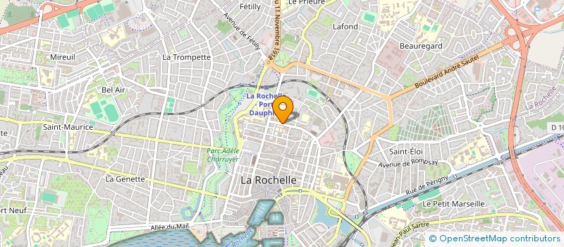 localisation de l'entreprise MONSIEUR DIOULOU CAMARA  LA ROCHELLE