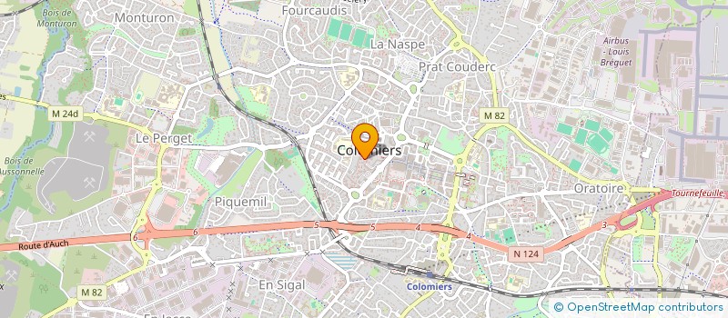 localisation de l'entreprise MONSIEUR DIPANKAR BISWAS à COLOMIERS
