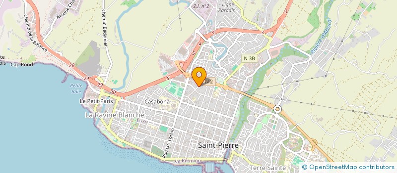 localisation de l'entreprise MONSIEUR DIPHUNN TAYLLAMIN à SAINT-PIERRE