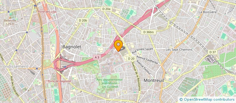 localisation de l'entreprise MONSIEUR DIRGHAM ALI MOHAMED à MONTREUIL