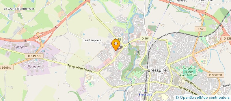 localisation de l'entreprise MONSIEUR DIRK MEYER ZUR HEYDE  BRESSUIRE