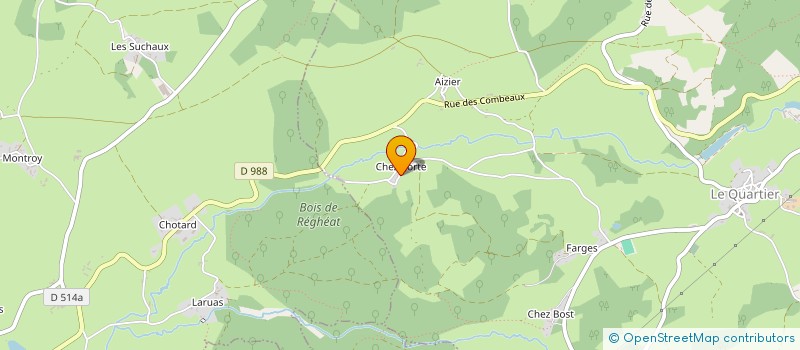 localisation de l'entreprise MONSIEUR DIRK SNIJDER  LE QUARTIER