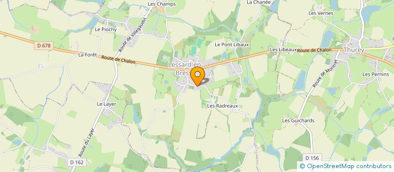 localisation de l'entreprise MONSIEUR DIRK STEINHARDT  LESSARD-EN-BRESSE