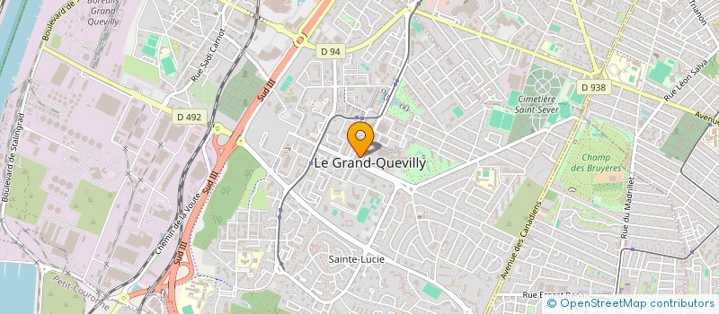localisation de l'entreprise MONSIEUR DIRK VAN UFFELEN à LE GRAND-QUEVILLY