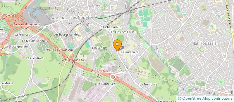 localisation de l'entreprise MONSIEUR DISHANT RANGANATHAN  BOUGUENAIS