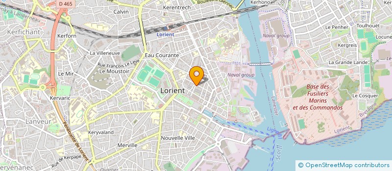 localisation de l'entreprise MONSIEUR DIT ACROUTE  LORIENT