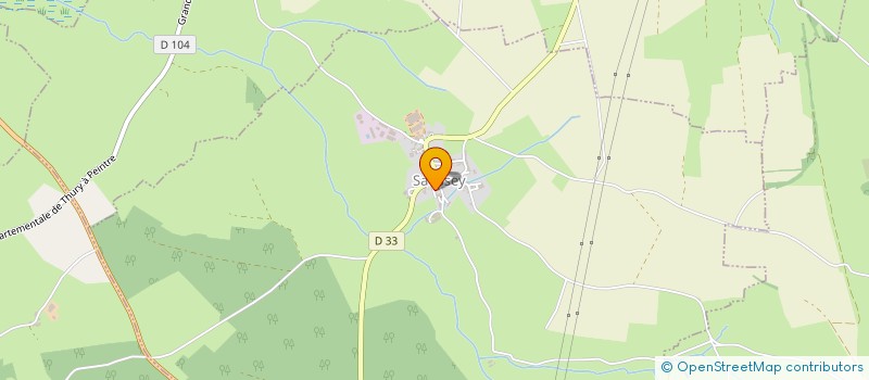 localisation de l'entreprise MONSIEUR DIT FRECON à LA BUSSIERE-SUR-OUCHE