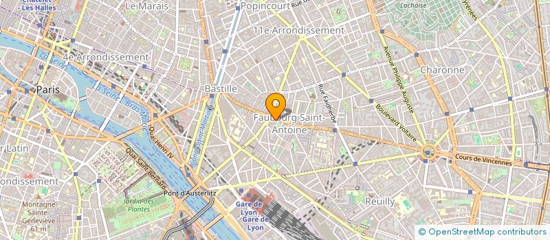 localisation de l'entreprise MONSIEUR DIT SOUFFIR à PARIS 12