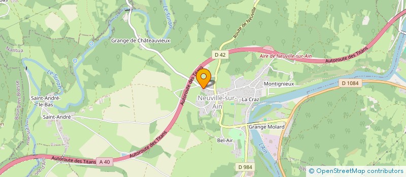 localisation de l'entreprise MONSIEUR DITMIR BEQIRI  NEUVILLE-SUR-AIN