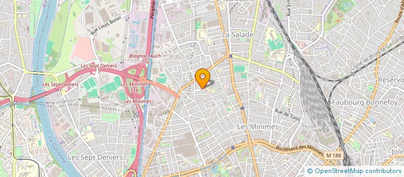 localisation de l'entreprise MONSIEUR DIVANGA MBADIKULU à TOULOUSE