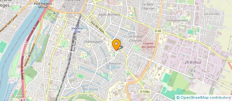 localisation de l'entreprise MONSIEUR DIVIN BIRO  VALENCE