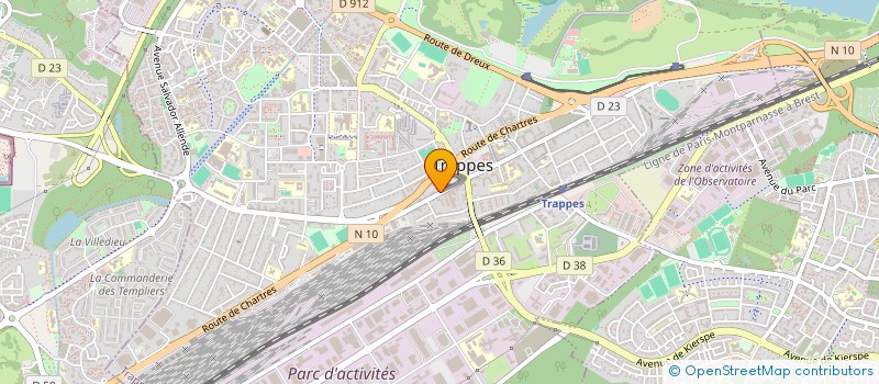 localisation de l'entreprise MONSIEUR DIVIN BIVUNYI à TRAPPES