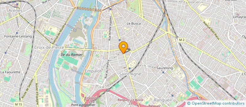 localisation de l'entreprise MONSIEUR DIVIN MAKOUEZI  TOULOUSE