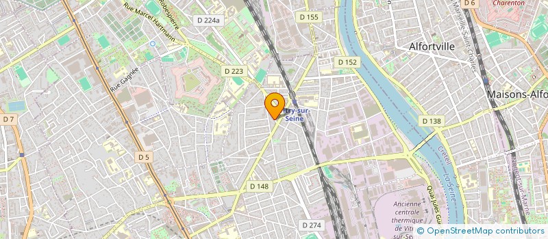 localisation de l'entreprise MONSIEUR DIVIN NDAYISHIMA à VITRY-SUR-SEINE