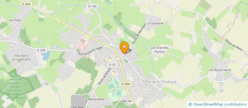 localisation de l'entreprise MONSIEUR DIVY DUVILLE  PARIGNE-L'EVEQUE