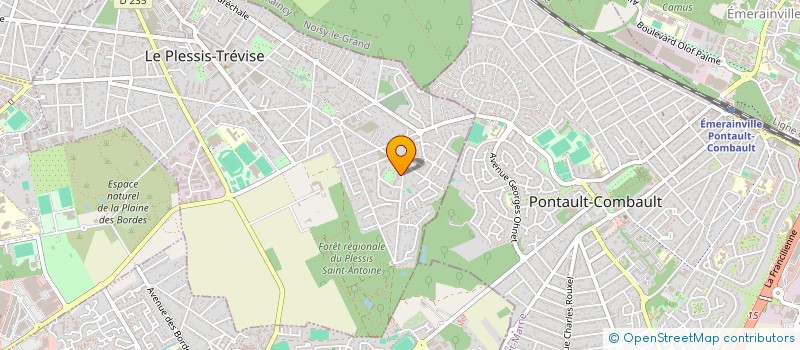 localisation de l'entreprise MONSIEUR DIWANTESA DIAKIESE  LE PLESSIS-TREVISE