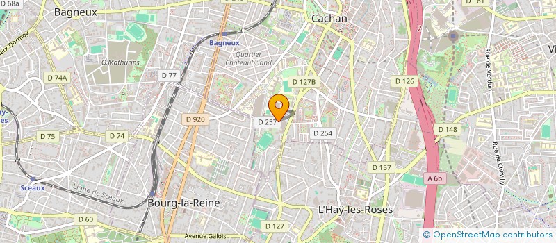 localisation de l'entreprise MONSIEUR DIWIS WANKO à CACHAN