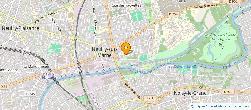 localisation de l'entreprise MONSIEUR DIZON PREGNON à NEUILLY-SUR-MARNE