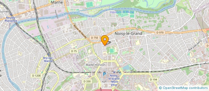 localisation de l'entreprise MONSIEUR DJAAFAR DIABY à NOISY-LE-GRAND