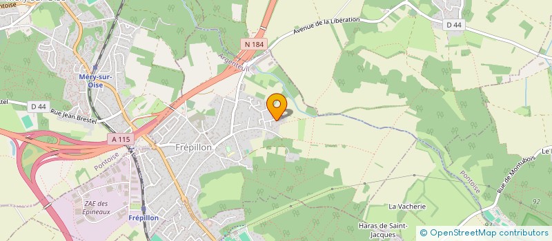 localisation de l'entreprise MONSIEUR DJAAFAR FRAREMA  FREPILLON