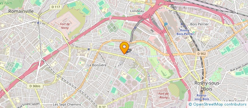 localisation de l'entreprise MONSIEUR DJAAFAR HAMITOUCHE à MONTREUIL