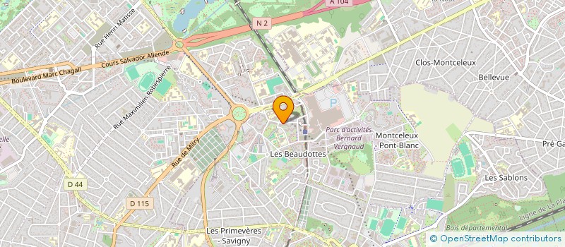 localisation de l'entreprise MONSIEUR DJAAFAR HARZOUNE  FRANCONVILLE