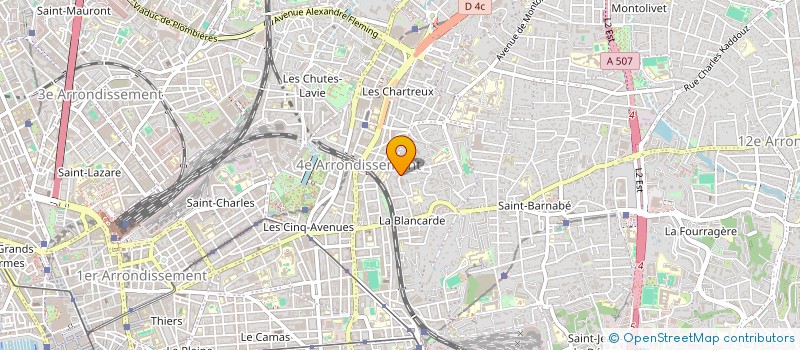 localisation de l'entreprise MONSIEUR DJAAFAR SOUMEUR à MARSEILLE