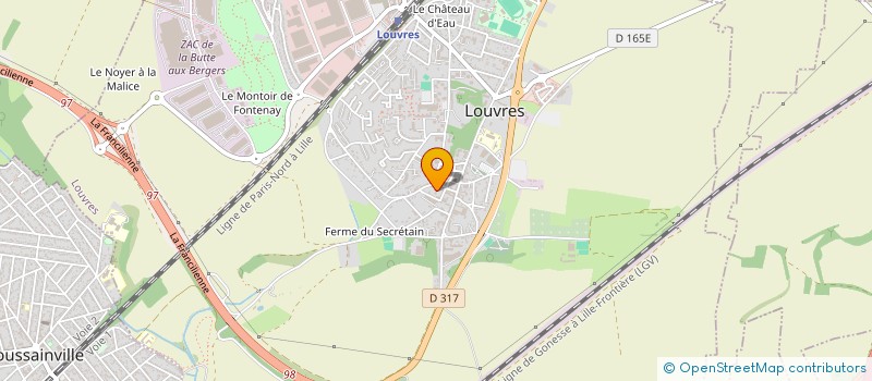 localisation de l'entreprise MONSIEUR DJAAFFAR OUADOURI  LOUVRES