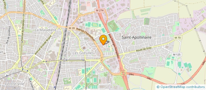 localisation de l'entreprise MONSIEUR DJABER MOUSSA à DIJON