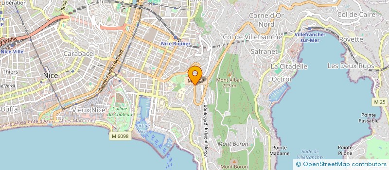 localisation de l'entreprise MONSIEUR DJAD SANDJAK à NICE