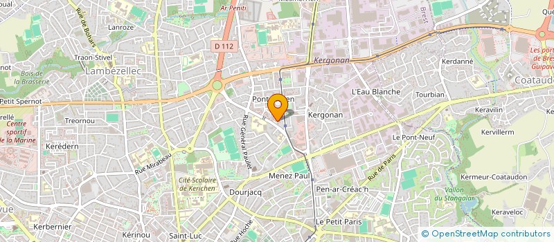 localisation de l'entreprise MONSIEUR DJADID ABDALLAH à BREST