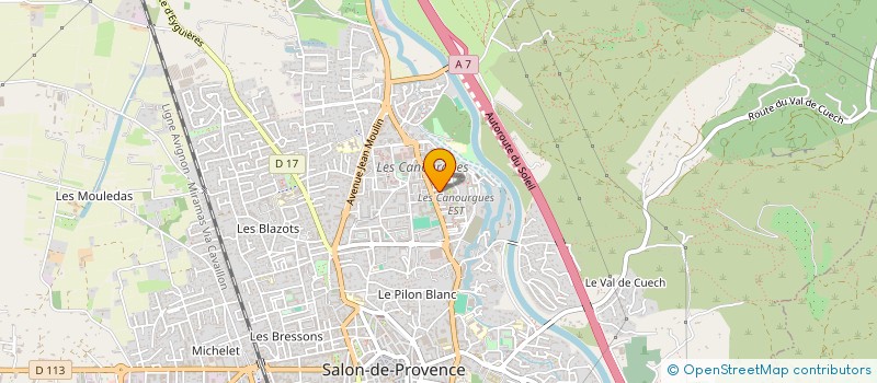 localisation de l'entreprise MONSIEUR DJADID JUIN  SALON-DE-PROVENCE