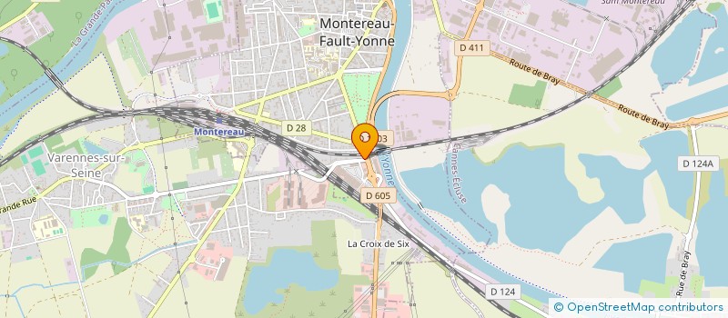 localisation de l'entreprise MONSIEUR DJAE MOHAMED SOILIHI  MONTEREAU-FAULT-YONNE