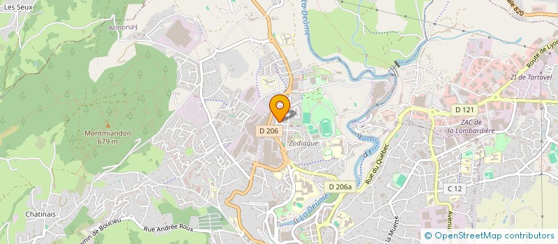 localisation de l'entreprise MONSIEUR DJAEL CHARIF  PARIS