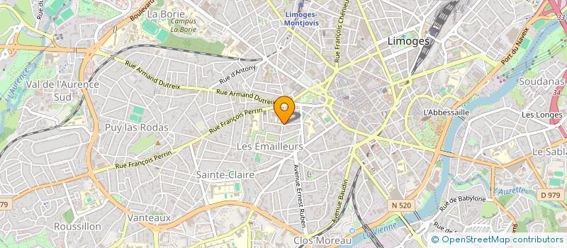 localisation de l'entreprise MONSIEUR DJAFER-KHODJA ABDELKARIM à LIMOGES