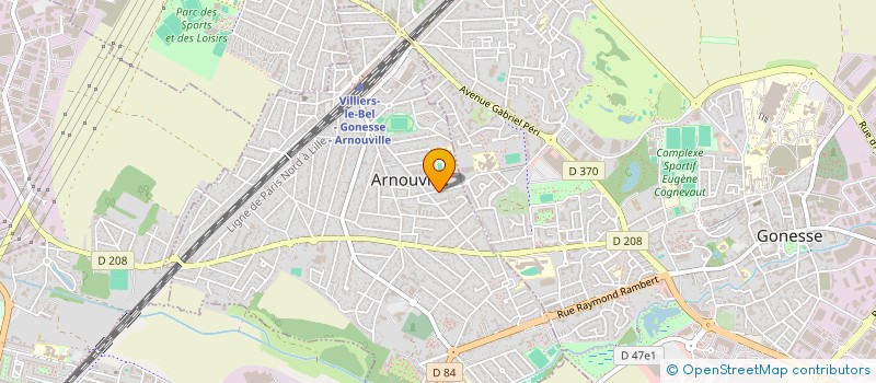 localisation de l'entreprise MONSIEUR DJAFFAR ABDAT  ARNOUVILLE