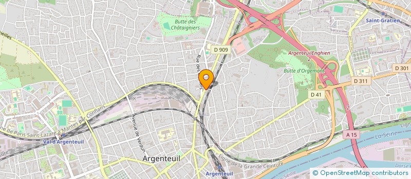 localisation de l'entreprise MONSIEUR DJAFFAR AIT EL MENCEUR à ARGENTEUIL