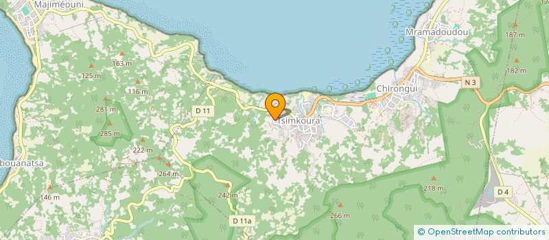 localisation de l'entreprise MONSIEUR DJAFFAR BOANA  CHIRONGUI