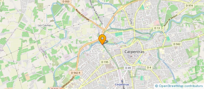 localisation de l'entreprise MONSIEUR DJAFFAR FOUCHANE à CARPENTRAS