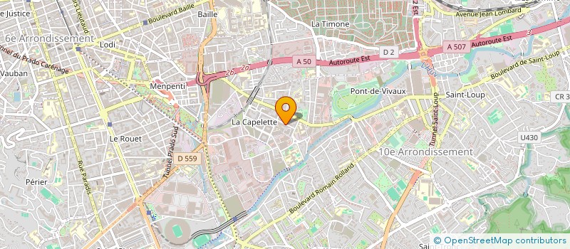 localisation de l'entreprise MONSIEUR DJAFFAR HAMAM à MARSEILLE