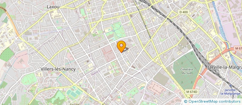 localisation de l'entreprise MONSIEUR DJAFFAR SADOUN  NANCY