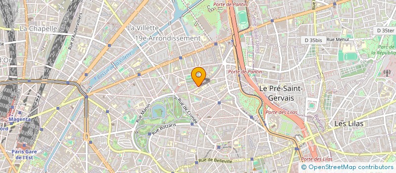 localisation de l'entreprise MONSIEUR DJAFFAR ZANOUN  PARIS